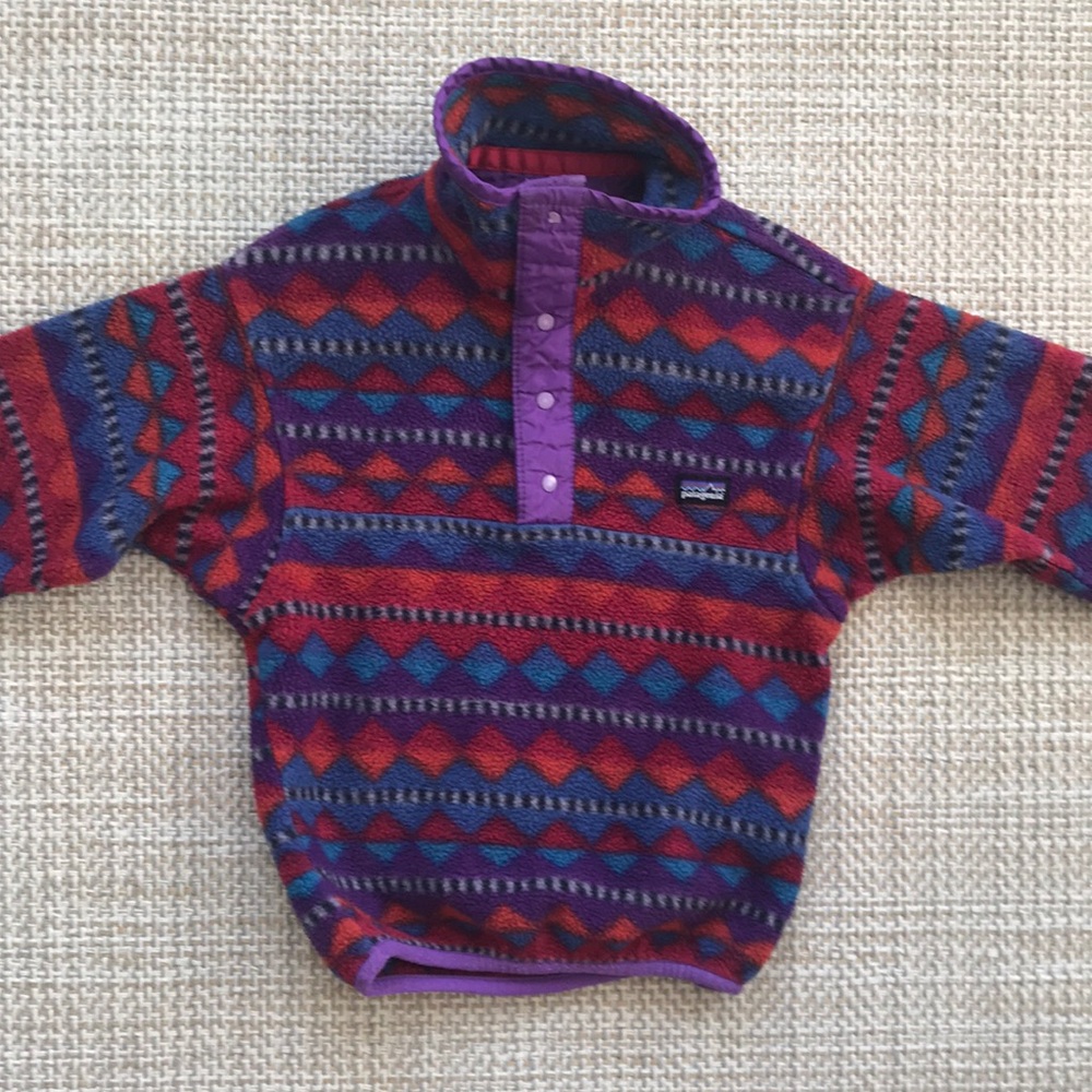 Patagonia Fleece Pullover (kids' size 4) - Picture 2 of 9